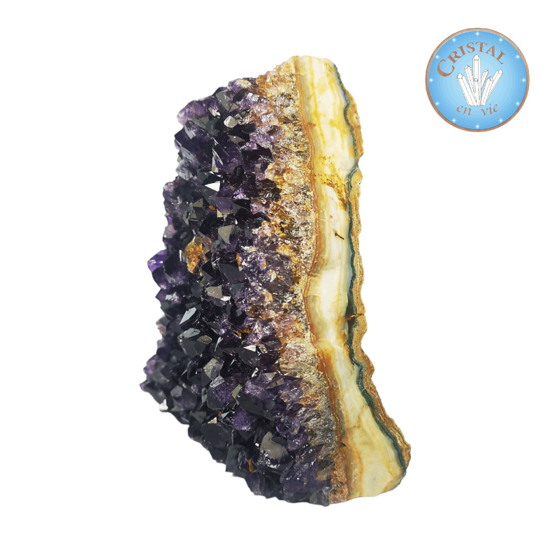 Amethyst-Druse aus Uruguay