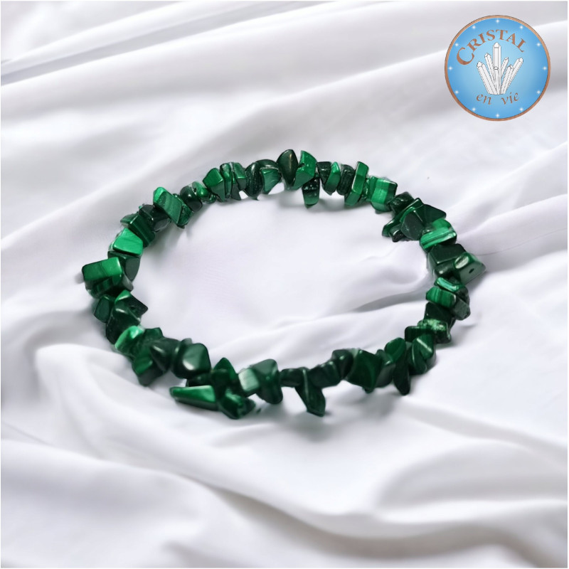 Bracelet Baroque en Malachite