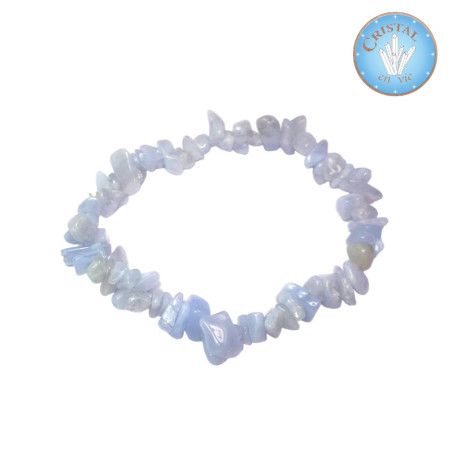 Bracelet Baroque en CALCEDOINE - Pierres naturelles polies