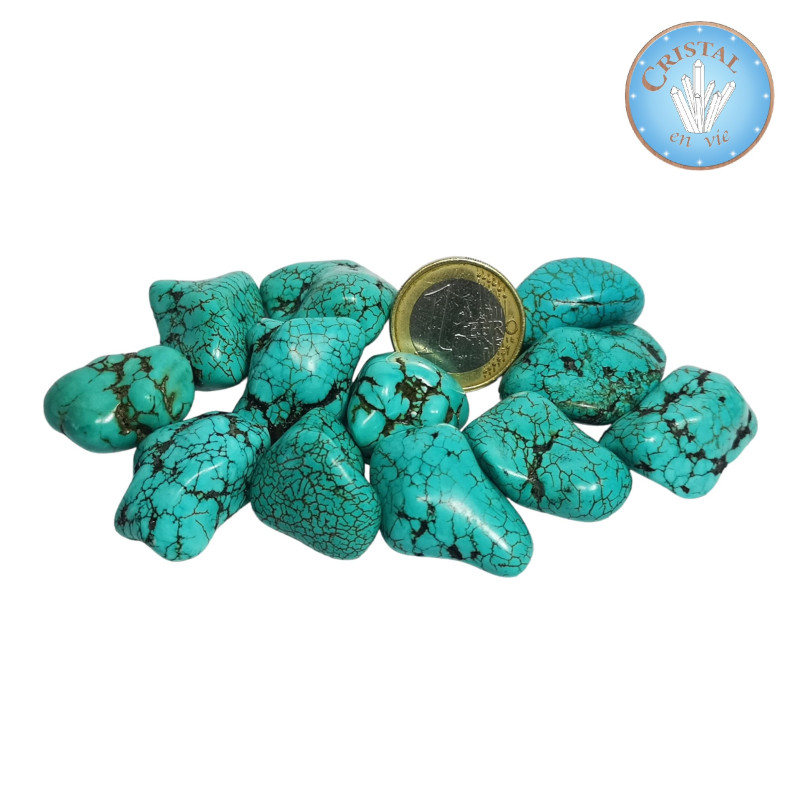 TURQUOISE - Pierre roulée - Taille 1