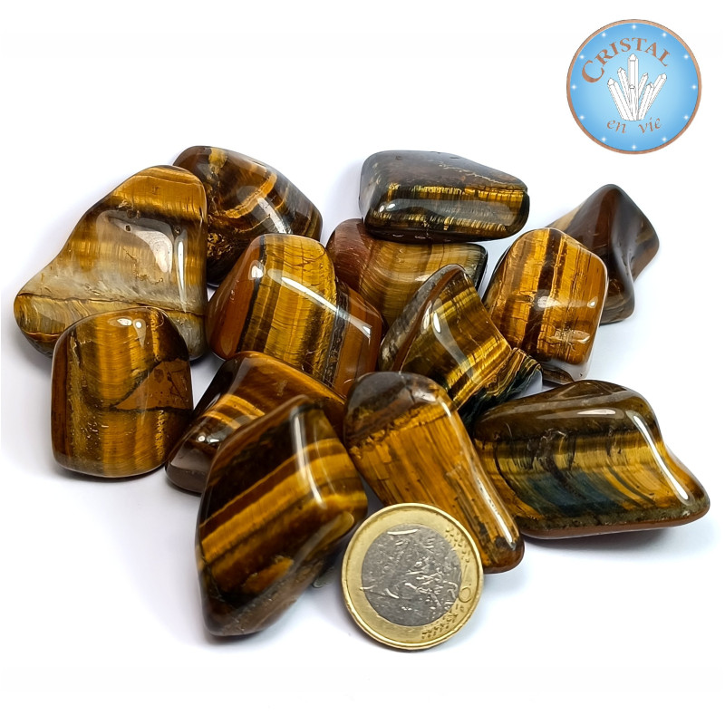 Occhio di Tigre, Pietra naturale levigata – Cristal-en-vie.com
