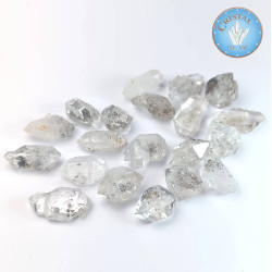 Diamante de Herkimer, Pedra bruta biterminada - Cristal-en-vie.com