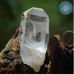 Loja: Quartzo Lemuriano - Cristal Fonte, ponta natural