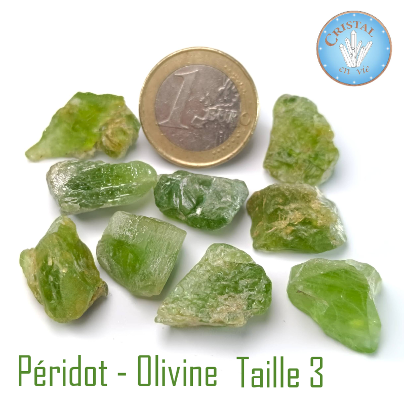 Loja: Peridoto - Olivina, Pedra natural verde