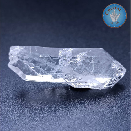 Cristal âme dit Faden Quartz - Quartz âme lamellaire - Pierre brute naturelle de Skardu, au Pakistan - Pièce unique !