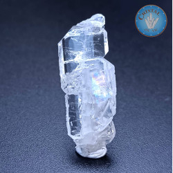 Cristal âme dit Faden Quartz - Quartz âme lamellaire - Pierre brute naturelle de Skardu, au Pakistan - Pièce unique !