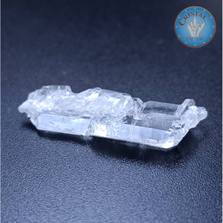 Cristal âme dit Faden Quartz - Quartz âme lamellaire - Pierre brute naturelle de Skardu, au Pakistan - Pièce unique !