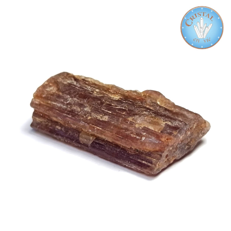 Rubellite - Tourmaline rose - Pierre naturelle brute couleur rouge ou rose de Chine