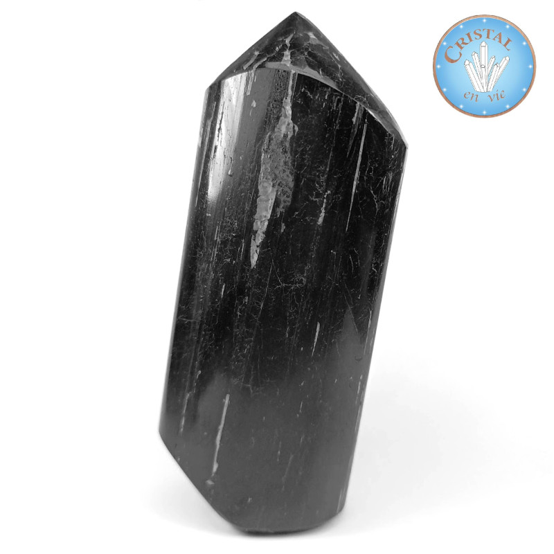 Loja: TURMALINA NEGRA (Schorl), Pedra polida