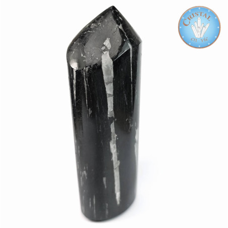 Tourmaline noire polie - Pierre naturelle