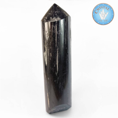 Tourmaline noire polie - Pierre naturelle