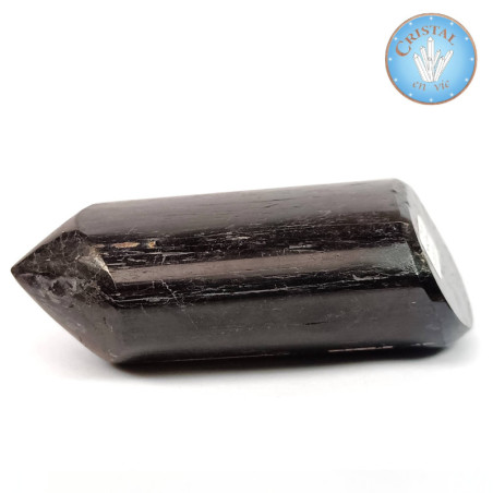 Tourmaline noire - Schorl - Pierre naturelle polie