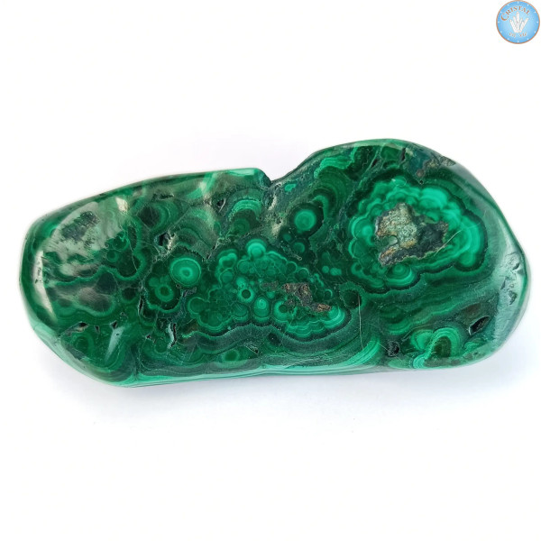 MALACHITE, Polished natural stone no. 1 – Cristal-en-vie.com
