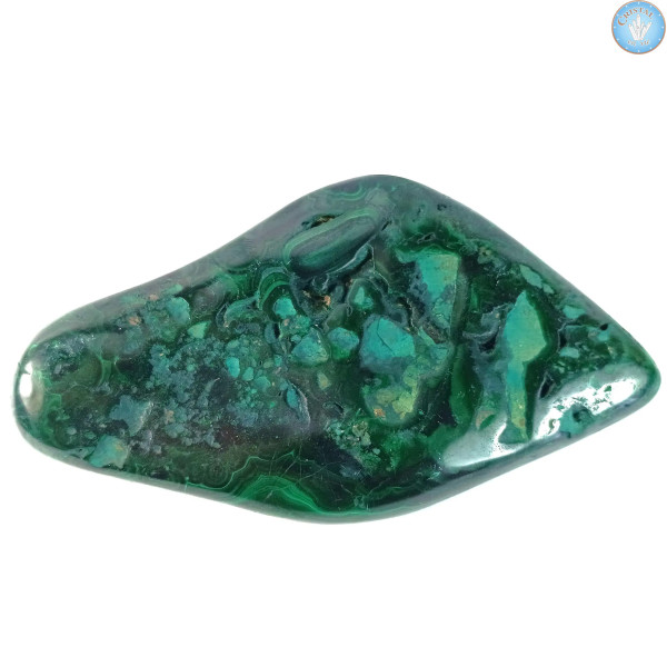MALACHITE, Unique piece, Polished natural stone – Cristal-en-vie.com