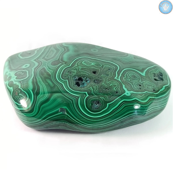 MALACHITE, Peça única, Pedra natural polida - cristal-en-vie.com