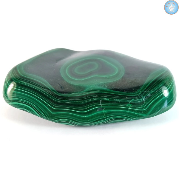 MALACHITE, Pieza única, Piedra natural pulida - cristal-en-vie.com