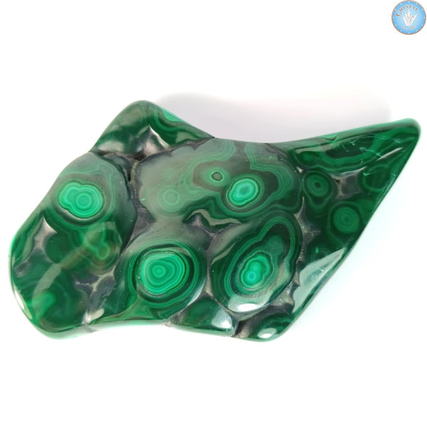 MALACHITE, Pieza única, Piedra natural pulida - cristal-en-vie.com