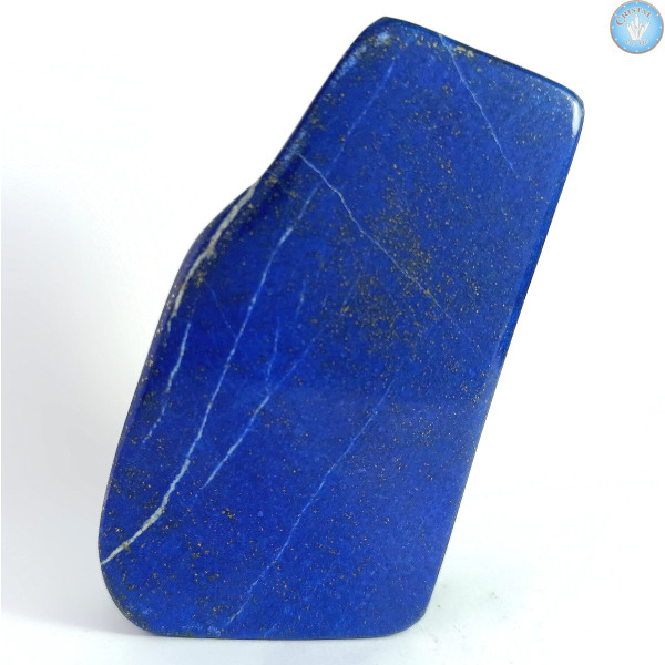 Bloco de LAPIS-LAZÚLI, Pedra Polida do Afeganistão - cristal-en-vie.com