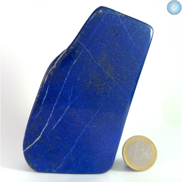 Block von LAPISLAZULI, Polierter Stein aus Afghanistan - cristal-en-vie.com