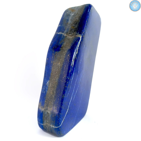 Bloco de LAPIS-LAZÚLI, Pedra Polida do Afeganistão - cristal-en-vie.com