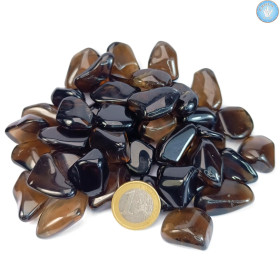 Quartz Fumé - Pierre roulée en vente sur notre Boutique en ligne