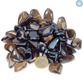 Quartz Fumé - Pierre roulée en vente sur notre Boutique en ligne