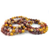 Plusieurs bracelets en pierre de Jaspe Mookaite - Boules polies de 7-8mm