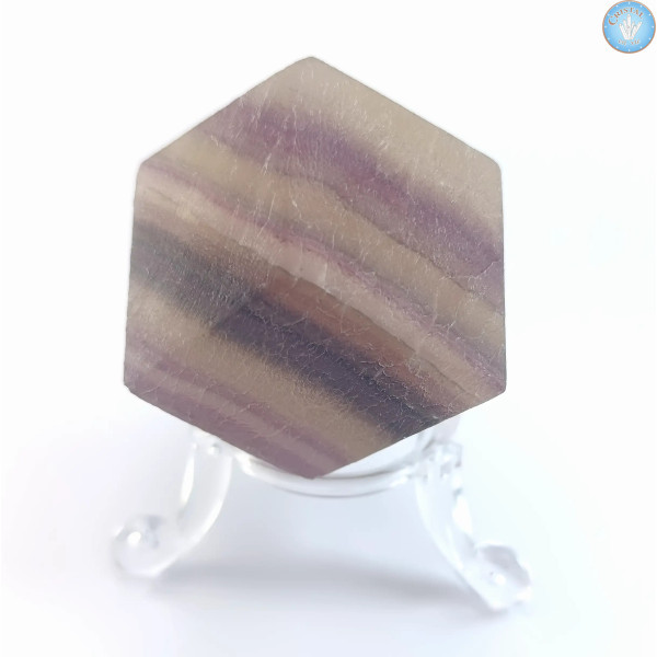 CRISTAL EN VIE - Boutique - Octaèdre de Fluorine Verte Qualité A  Taille XL