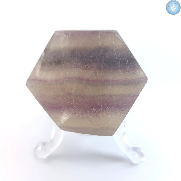 CRISTAL EN VIE - Boutique - Octaèdre de Fluorine Verte Qualité A  Taille XL