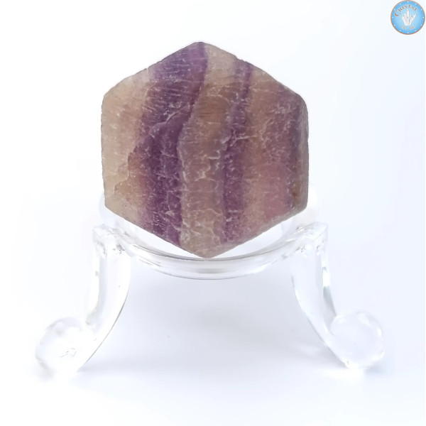 CRISTAL EN VIE - Boutique - Octaèdre de Fluorine Verte Qualité A  Taille XL