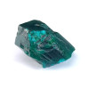 Dioptase, mono-pointe, cristal pierre brute du Congo.