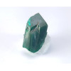 Dioptase, mono-pointe, cristal pierre brute du Congo.