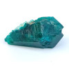 Dioptase, mono-pointe, cristal pierre brute du Congo.