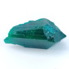 Dioptase, mono-pointe, cristal pierre brute du Congo.