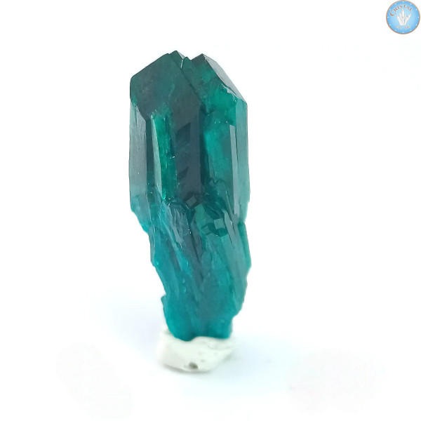 Boutique : Pointe de Dioptase : Propriétés, Utilisations et Vertus de cette Pierre Rare