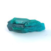 Dioptase, mono-pointe, cristal pierre brute de Tsumeb, Namibie.