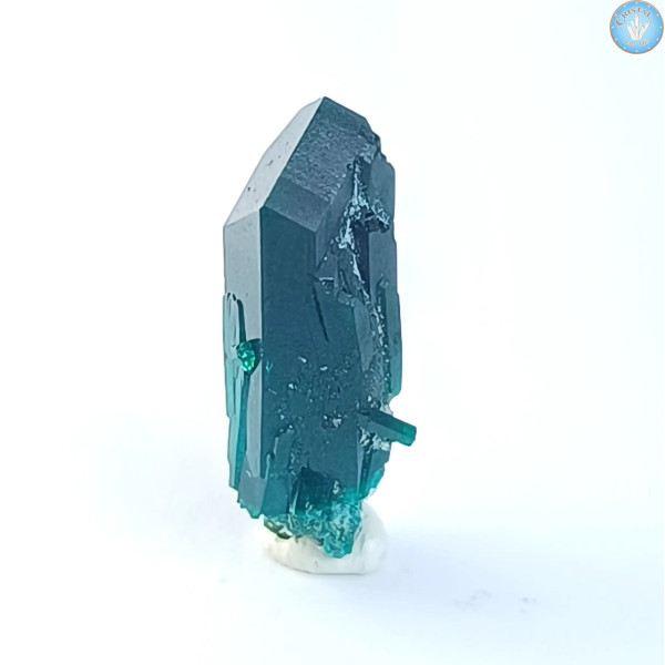 Boutique : Pointe de Dioptase : Propriétés, Utilisations et Vertus de cette Pierre Rare