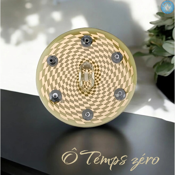 Disque onde-scalaire Flanagan " Ô temps zéro " - cristal-en-vie.com