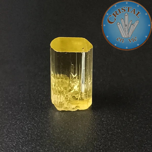 Heliodoro Berilo amarillo, Piedra en bruto n.º 2