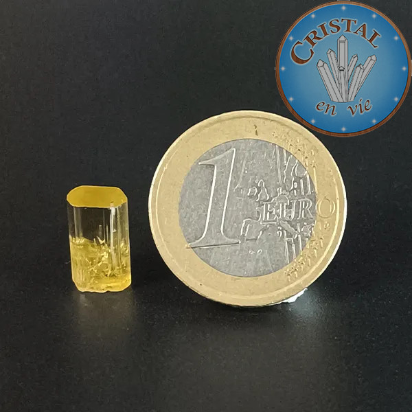 Heliodoro Berilo amarillo, Piedra en bruto n.º 2