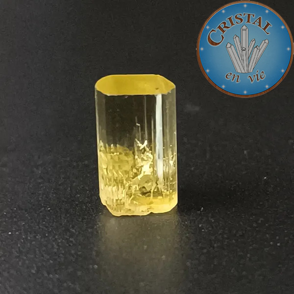 Heliodoro Berilo amarillo, Piedra en bruto n.º 2