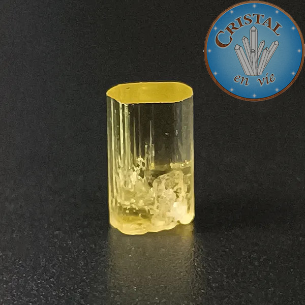 Heliodoro Berilo amarillo, Piedra en bruto n.º 2