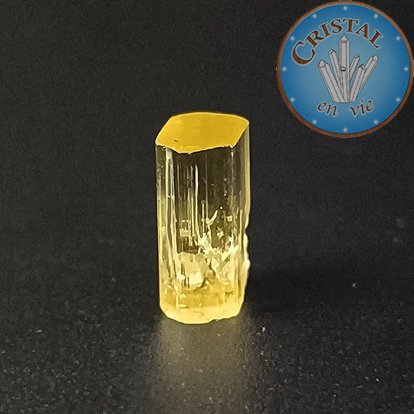 Heliodoro Berilo amarillo, Piedra en bruto n.º 2