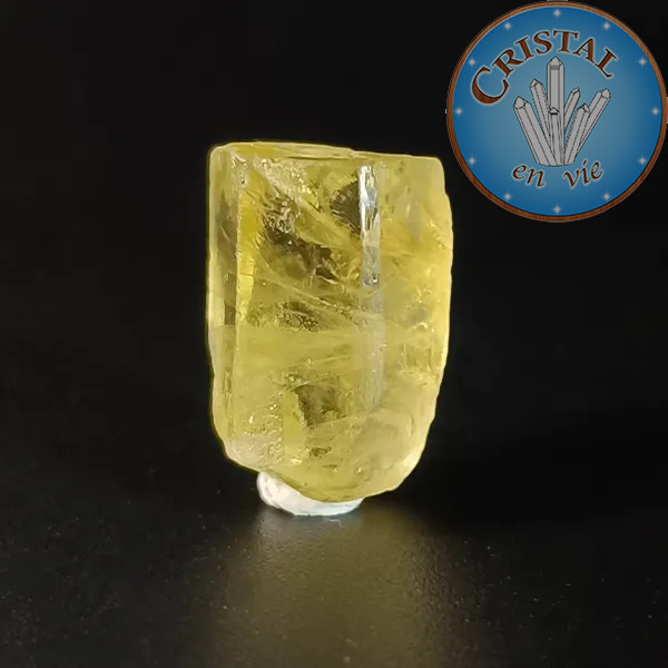 Heliodoro Berilo amarillo, Piedra en bruto n.º 3