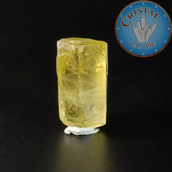 Heliodoro Berilo amarillo, Piedra en bruto n.º 3