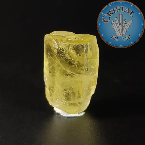 Heliodoro Berilo amarillo, Piedra en bruto n.º 3