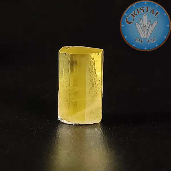Heliodor Yellow Beryl No. 6, natural stone - cristal-en-vie.com