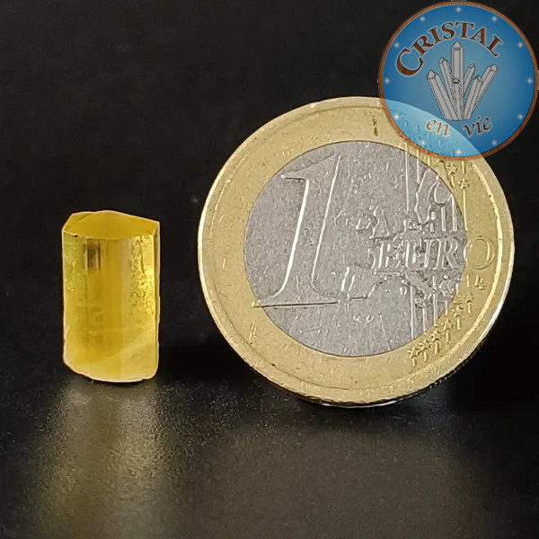 Heliodor Yellow Beryl No. 6, natural stone - cristal-en-vie.com