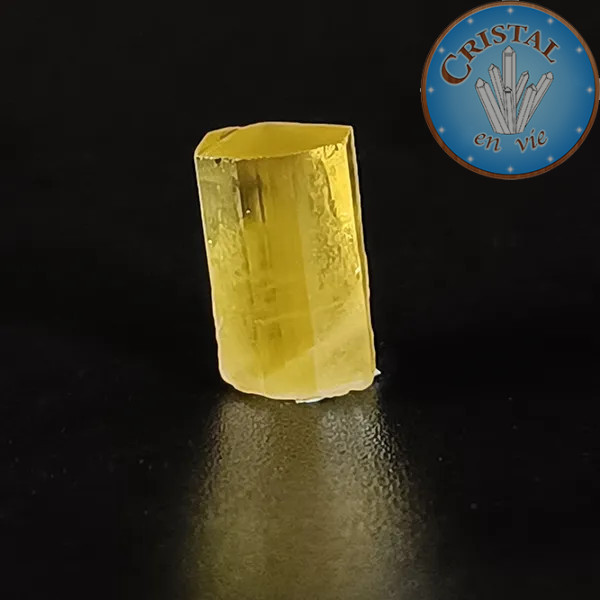 Heliodor Yellow Beryl No. 6, natural stone - cristal-en-vie.com