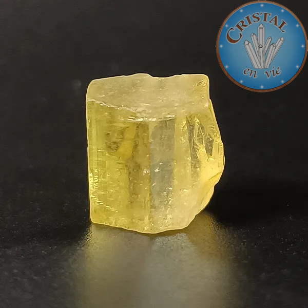 Héliodore - Béryl jaune - Pierre brute - Pièce unique   N°7